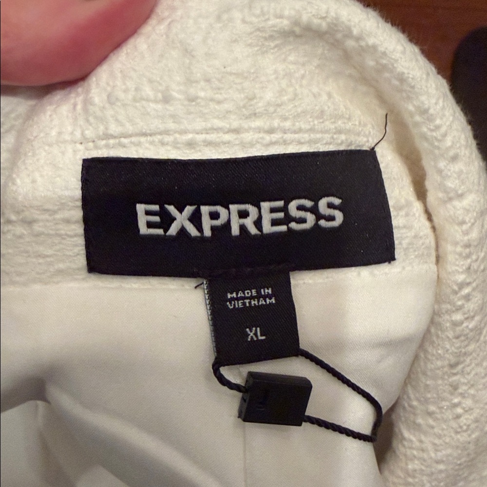 Stunning “Express” Cotton Blazer NWT - Picture 5 of 7